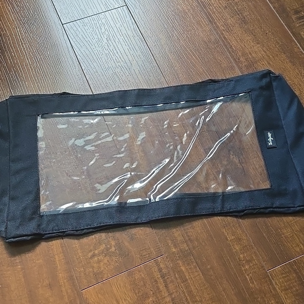 Thirty-One Black Medium Top-A-Tote